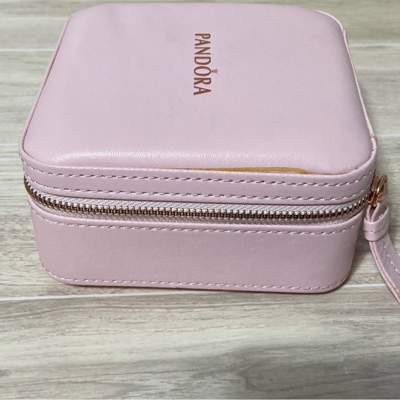 PANDORA / Pink Jewelry Case Travel - Picture 9 of 9